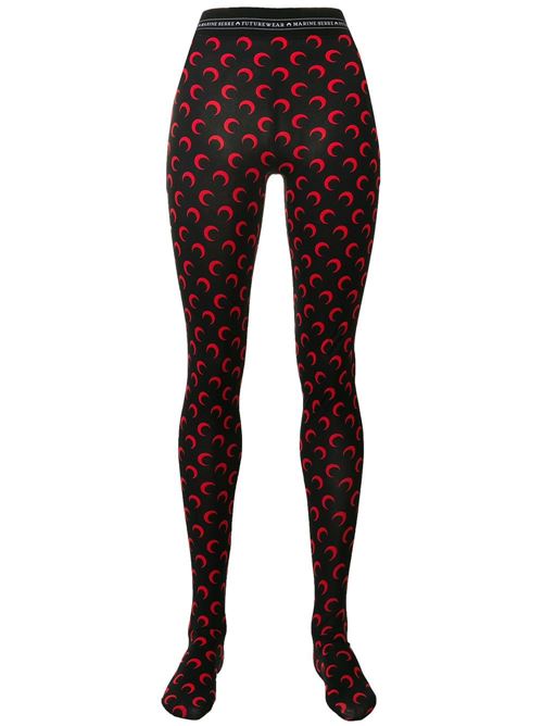  MARINE SERRE | JE10FW18LEGGINGSREDMOON/BLACK